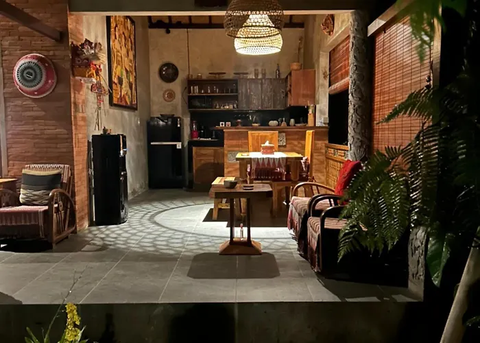 别墅 Private Pool & Stone Bath & Covered Terrace 乌布