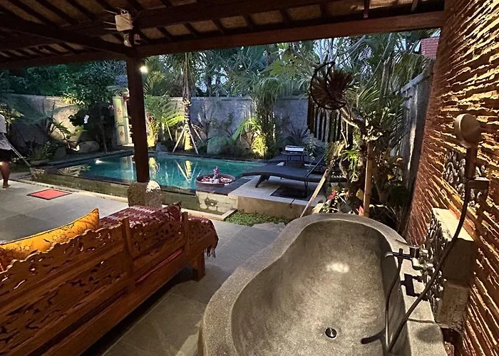 Private Pool & Stone Bath & Covered Terrace Villa
