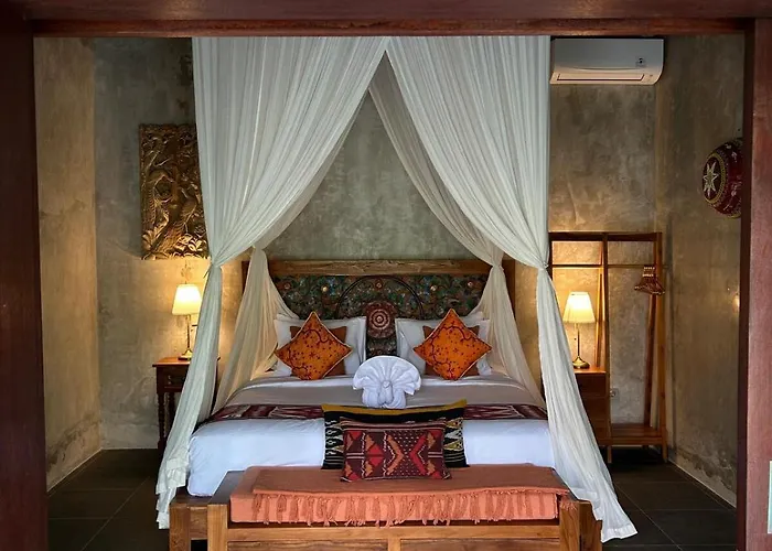 别墅 Private Pool & Stone Bath & Covered Terrace 乌布