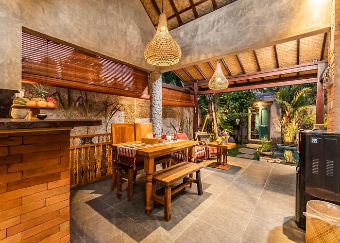 Villa Private Pool & Stone Bath & Covered Terrace Ubud (Bali)