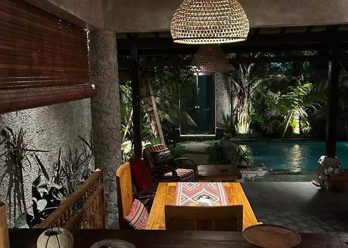 Villa Private Pool & Stone Bath & Covered Terrace Ubud (Bali)