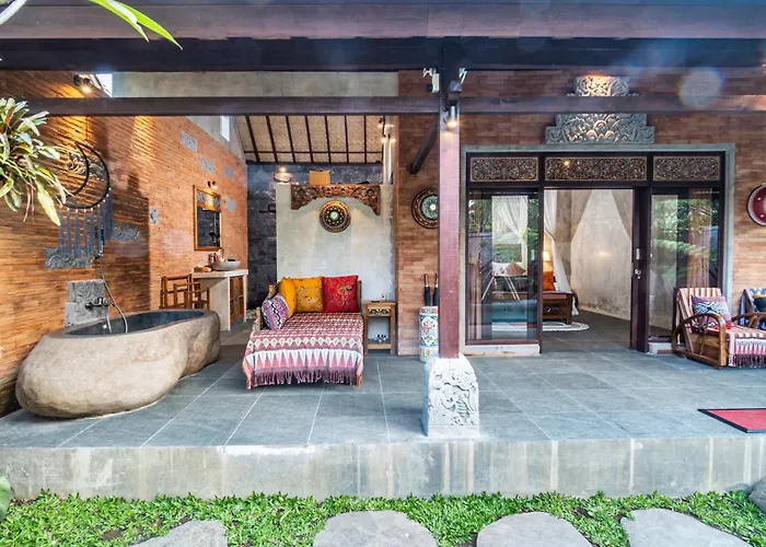 Private Pool & Stone Bath & Covered Terrace