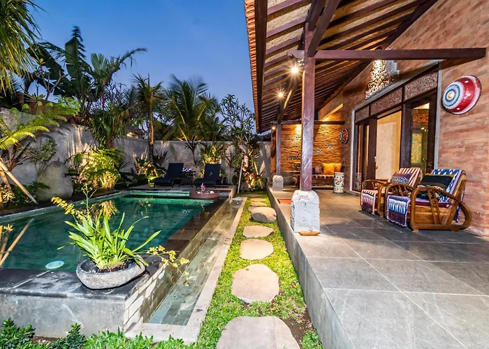 Villa Private Pool & Stone Bath & Covered Terrace Ubud (Bali)
