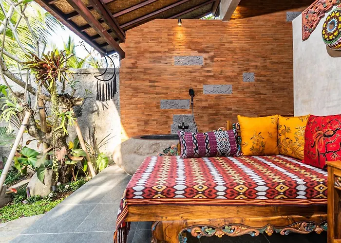 Private Pool & Stone Bath & Covered Terrace 乌布